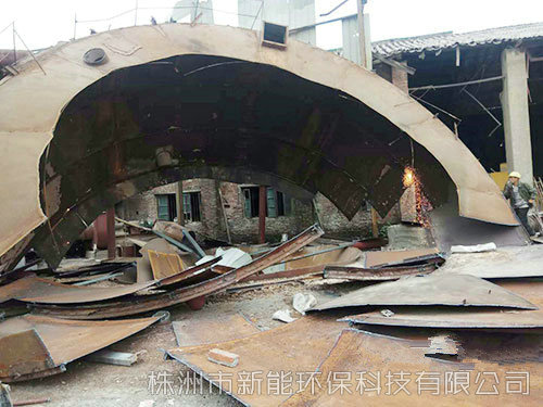 鋼構(gòu)廠房拆除、回收 (6)